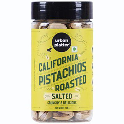 Urban Platter Roasted Salted California Pistachios, 100g