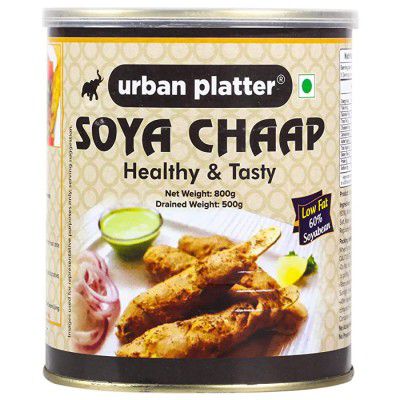 Urban Platter SOYA Chaap in Brine 800g 