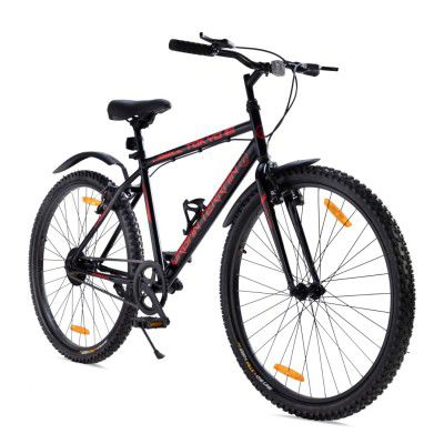 Urban Terrain UT7000S27.5 Tokyo City Bike (18 Inches Frame, Ideal for Unisex, Black-Red)