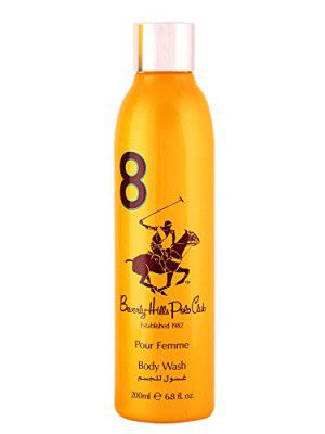 US Polo Association Beverly Hills Polo Club Body Wash for Women (No 8, 200ml)