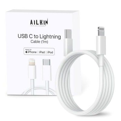 USB C to Lightning Cable 1M [Apple MFi Certified]