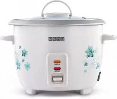 USHA 18GS1 RICE COOKER WHITE Electric Rice Cooker