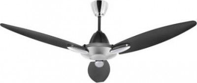 USHA BLOOM DAFFODIL GREY&BLK 1250 mm 3 Blade Ceiling Fan 