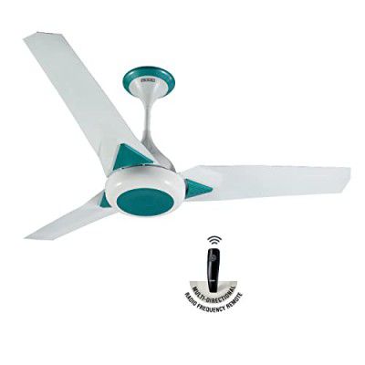 USHA Onio UpsilonPlus 1200MM BLDC 5 Star Energy Efflicient, Dust & Oil Resistant Ceiling Fan with Remote (White)