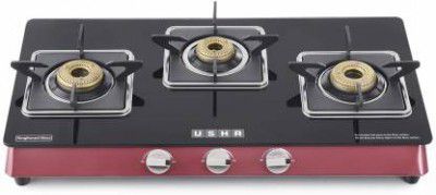 USHA Stainless Steel Manual Gas Stove 