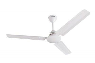 USHA TECHNIX 1200mm BLDC Energy saving Ceiling fan | 3 Blade high speed 350 RPM | 5-star rated (White)