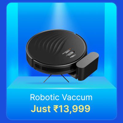 Robotic Vaccum Cleaner @ Rs.13999 in Flipkart Big Billion Days Sale     