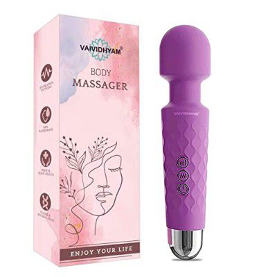 VAIVIDHYAM Personal Electric Body Massager 20+ Vibration Modes