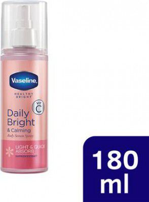 Vaseline Daily Bright & Calming Body Serum Spray (180 ml)