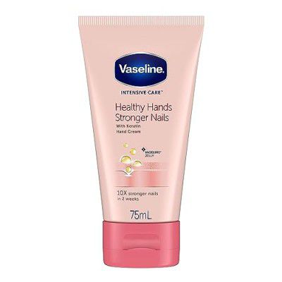 Vaseline Intensive Care Hand Cream for Healthy and Stronger Nails, 75ml