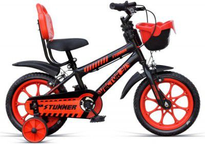 Vector 91 Stunner 14T Black Red Kids cycle 14 T BMX Cycle (Single Speed, Red)