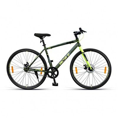 VECTOR 91 Wanderer 700C Single Speed Hybrid Bike Dealsmagnet