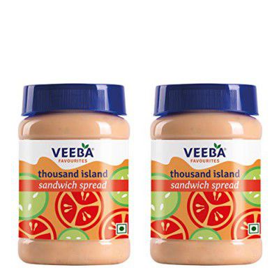 Veeba Thousand Island Sandwich Spread, 280g - Pack of 2