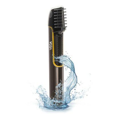 VEGA Long Body Groomer & Trimmer For Men with Extendable Handle & Focus Light, (VHTH-29),Battery Powered