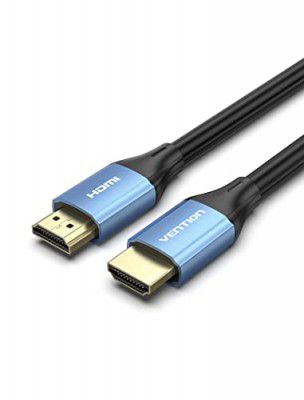 VENTION HDMI Cable 6.6ft/2m, HDMI 2.0 Cord 4K 60Hz High Speed Video 3D 2160P 1080P Compatible with Apple TV PS4/5 Switch X-Box HDMI to HDMI Splitter Monitor etc