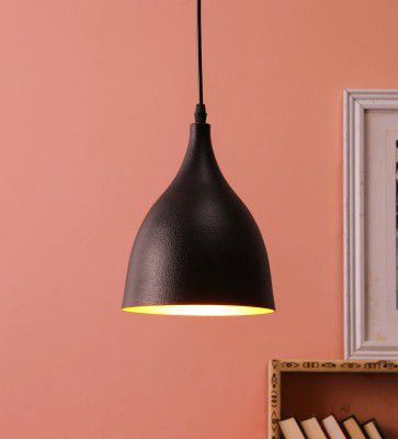 Vernon Black Metal Hanging Light,