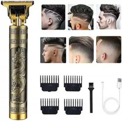 VEVO saving machine electronic men beard trimmer men hair trimmerDragon Professional Hair Clipper Fully Waterproof Trimmer Runtime: 240 min Trimmer for Women  (Gold)