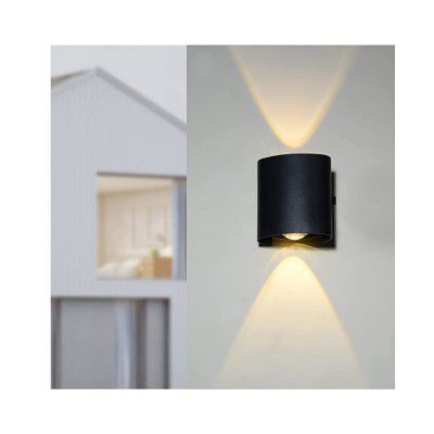 VGOLY 1 Up 1 Down led Outdoor Wall Sconce Light Warm 