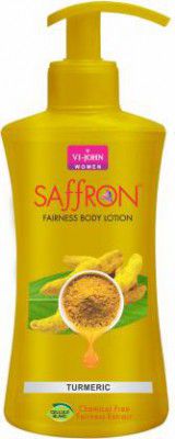 VI-JOHN Saffron Turmeric Deep Moisturizer body Lotion 250 gm  (250 g)