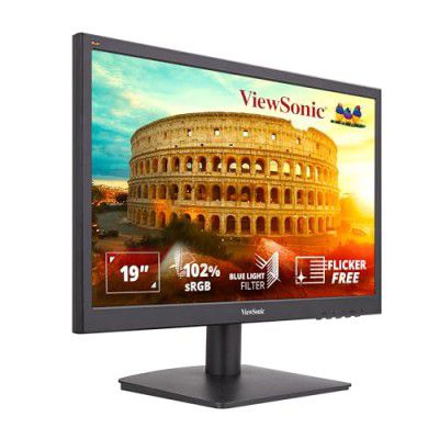 ViewSonic 19 Inch 60Hz Widescreen Monitor with Low Energy Consumption - VA1903H-2