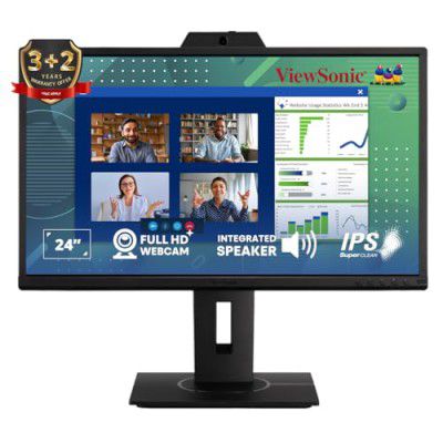 ViewSonic WorkPro Full HD Webcam Monitor VG2440V