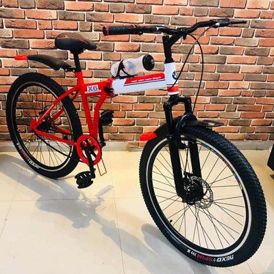 VIP Foldable Cycle - 26 Inch Tyre Folding Mountain Bike Full Suspension - MTB Folding Cycle  