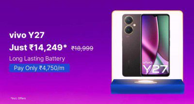 vivo Y27 (6 GB RAM + 128 GB) @ ₹14,249/- on Flipkart's Big Billion Days Sale