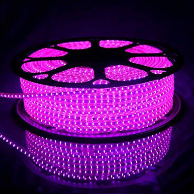 VIZAG Strip Rope Light,Water Proof,Ceiling Light,Decorative ld Light with Adapter Pack of 1 ((Pink) 5 Meter)