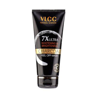 VLCC 7X Ultra Whitening & Brightening Charcoal Peel Off Mask - 100g