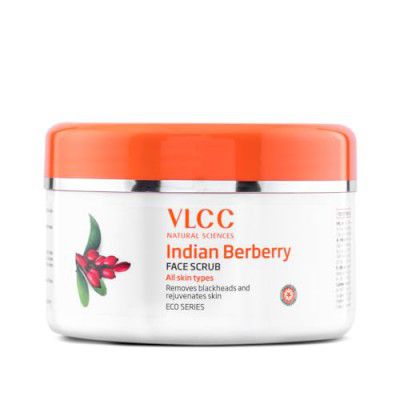 VLCC Indian Berberry Face Scrub - 200g | Mild Scrub for Clear Skin