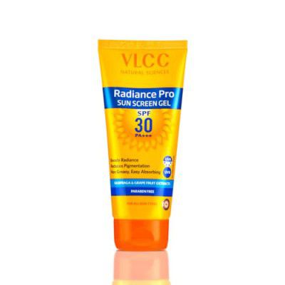 VLCC Radiance Pro SPF 30 PA+++ Sun Screen Gel - 50g - Brightening Sunscreen 