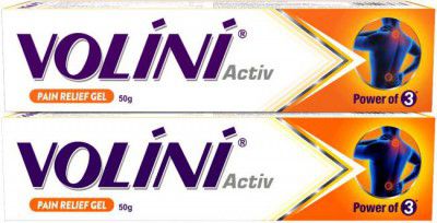 Volini Activ Pain Relief Gel Gel (2 x 50 g)