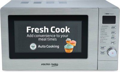 Voltas Beko 20 L Smart Convection Microwave Oven  (MC20SD, Silver)