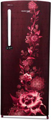 Voltas Beko 225 L Direct Cool Single Door 3 Star Refrigerator (Vivi Wine, RDC245C60/VWEXXXXSG)