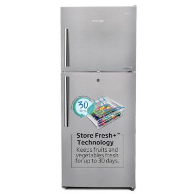 Voltas Beko 470 L 2 Star Inverter Frost-Free Double Door Refrigerator, Store Fresh+ , Neo FrostTM Dual Cooling (RFF493IF, Silver, 2022 Model)