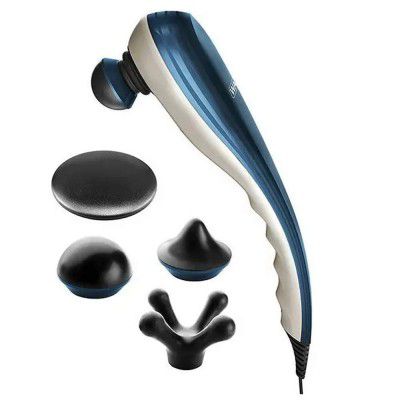 Wahl 04290-524 Deep Tissue Corded Electric Percussion Massager for Sciatica (Blue-Gray)