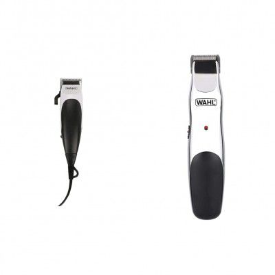 Wahl 9243-4724 Home Cut Complete Hair Cutting Clipper & Wahl 09916-1724 Beard Rechargeable Trimmer (Multi Colour)