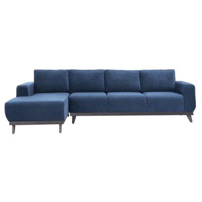 Wakefit Barcelona L Shape Sofa Set 3 Seater + Left Aligned Chaise Fabric