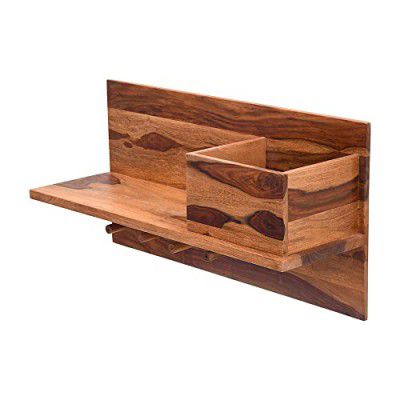 Wakefit Berg Sheesham Wood Wall Shelf  