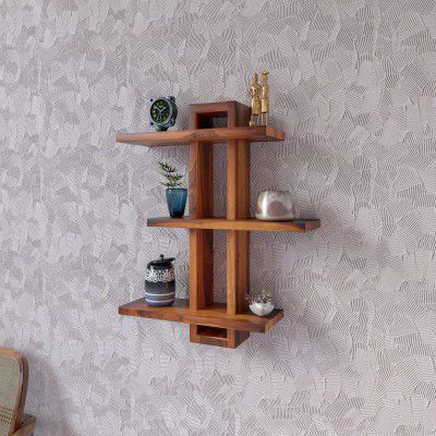 Wakefit Hockney Sheesham Wood Wall Shelf  