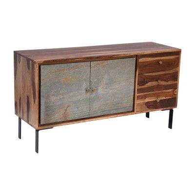 Wakefit Leda Sheesham Wood Sideboard 