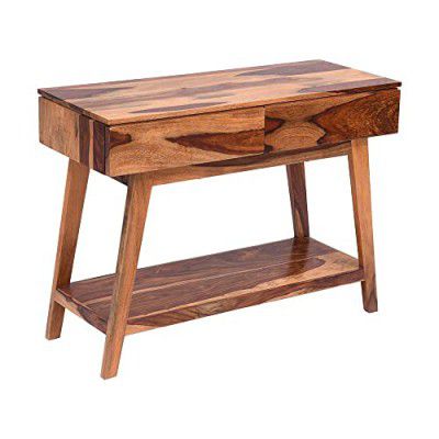 Wakefit Velour Console Table Sheesham Wood 