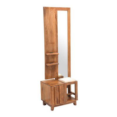 Wakefit Velvet Dressing Unit (Solid Wood)