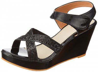 WalkTrendy Womens Wtwhs614_Black Sandal