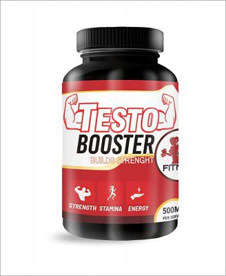 Wecureayurveda Testo Booster With Safed Musli, Kaunj, Ashwagandha Increase Testosterone Level Booster for Men Testoboost Gym Supplement for Muscles & Performance Strength, Stamina 60 Capsules