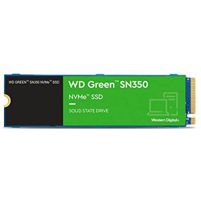 Western Digital Green Sn350 Pcie Gen 3 Nvme Ssd, 500Gb