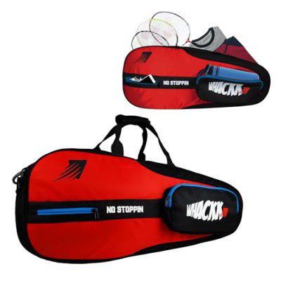 WHACKK Drive|Unisex Lightwieght Tennis Badminton Squash Shuttle Equipment Kit Bag Cover