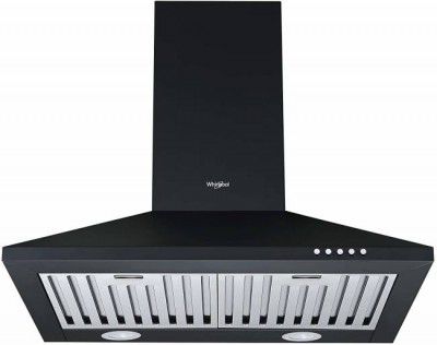 Whirlpool CLASSIC BF 60 BK HOOD 60 cm 750 m³/hr Wall Mounted Chimney (Black 750 CMH)