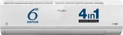 Whirlpool Convertible 4-in-1 Cooling 2023 Model 1.5 Ton 5 Star Split Inverter 6th Sense Technology AC (Magicool 15T 5S INV CNV S3I3AD0 (SAl18B53MCD0))