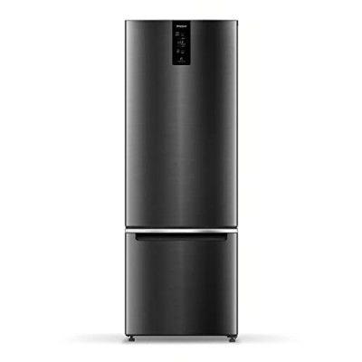 Whirlpool 312 L 3 Star IntelliFresh Convertible Inverter Frost Free Double Door Refrigerator (IFPRO BM INV CNV 370 Steel onyx-Z)